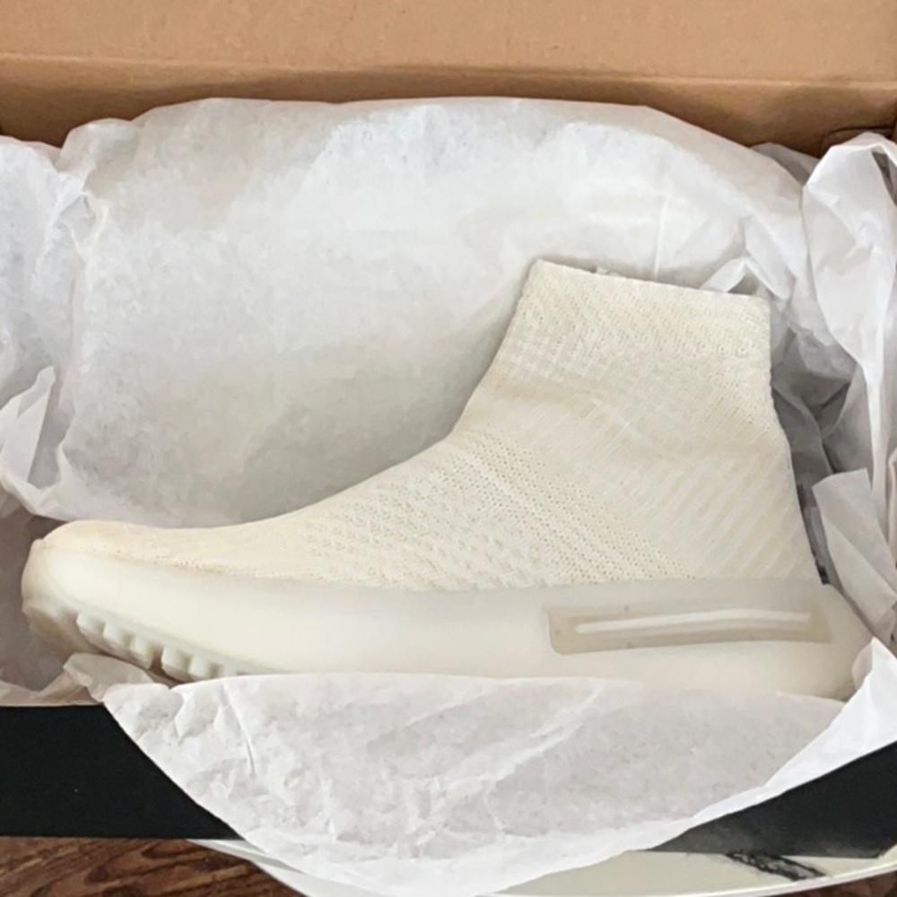 ADIDAS NWT - Women's NMD_S1 Sock Sneakers  (ID4266) in White Sz 7 - Picture 4 of 5